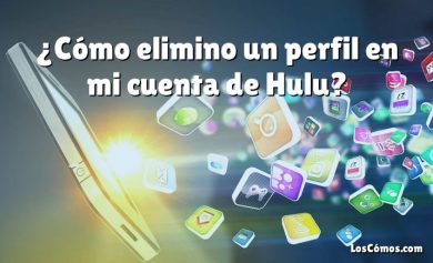 ¿Cómo elimino un perfil en mi cuenta de Hulu?