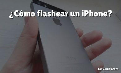 ¿Cómo flashear un iPhone?