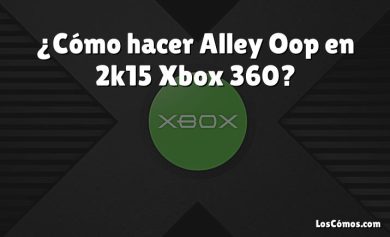 ¿Cómo hacer Alley Oop en 2k15 Xbox 360?