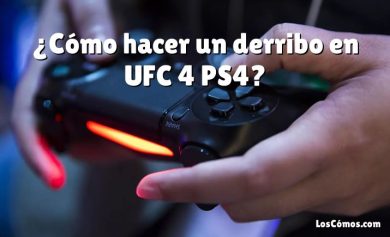 ¿Cómo hacer un derribo en UFC 4 PS4?