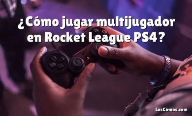 ¿Cómo jugar multijugador en Rocket League PS4?