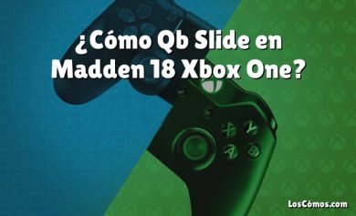 ¿Cómo Qb Slide en Madden 18 Xbox One?