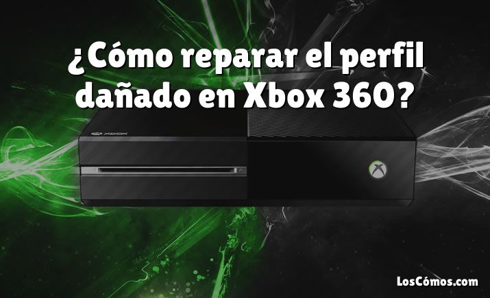 ¿Cómo reparar el perfil dañado en Xbox 360?