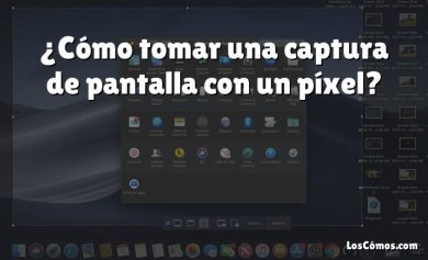 ¿Cómo tomar una captura de pantalla con un píxel?