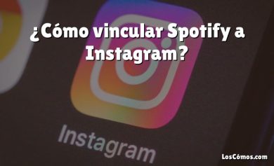 ¿Cómo vincular Spotify a Instagram?