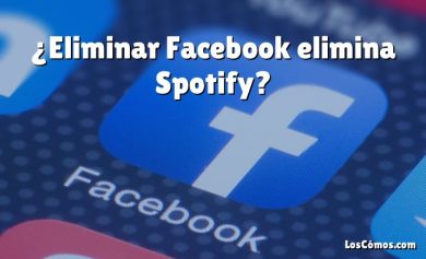 ¿Eliminar Facebook elimina Spotify?