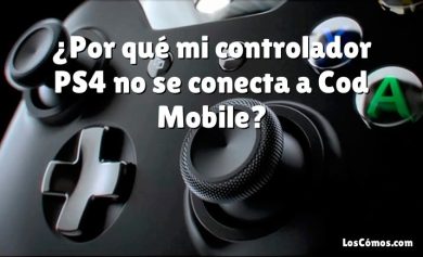 ¿Por qué mi controlador PS4 no se conecta a Cod Mobile?