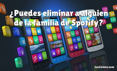 ¿Puedes eliminar a alguien de la familia de Spotify?