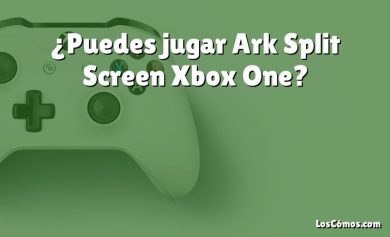 ¿Puedes jugar Ark Split Screen Xbox One?