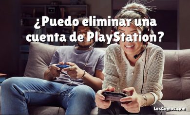 ¿Puedo eliminar una cuenta de PlayStation?